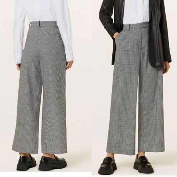 Maje Wool Flare Leg Pants 6 - Picture 1 of 11